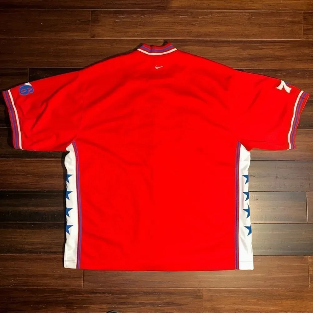 Vintage Nike Sixers Jersey: Buttonfront